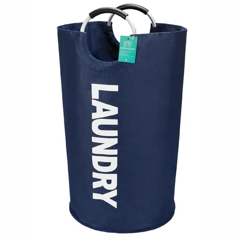 Корзина органайзер для вещей, игрушек Lovely Svi - 38 x 72 см (82 л) портативный водонепроницаемый - Синий Киев - изображение 1