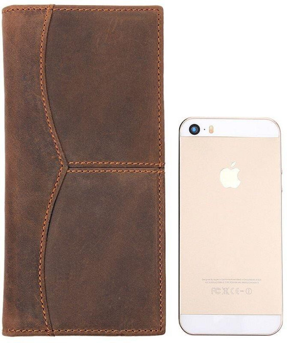 Гаманець чоловічий Коричневий (Vintage) Київ - фото 2