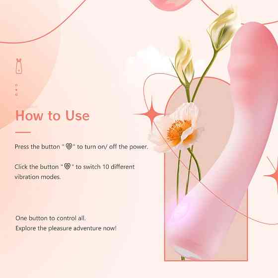 Вибратор для точки G BeYourLover Cloud IPO, розовый, 15.3 х 3.6 см Sex Aura Киев