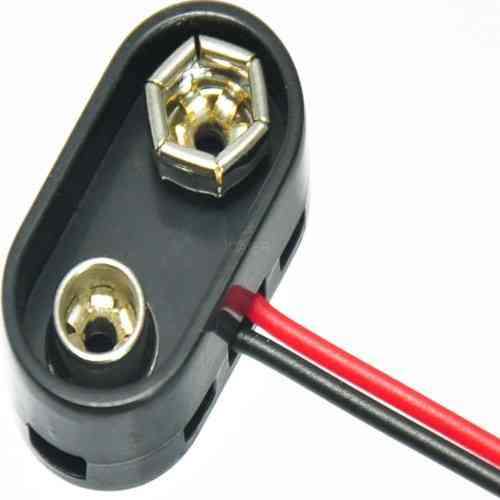 Гнездо держатель 9V кроны с кабелем Daier DCK4 Полтава