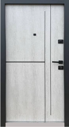 Двери входные Бастион Стайл МАКС Элегант 1 Дримвуд темный / Дримвуд светлый 860х2050 мм Киев