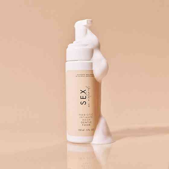 Піна для інтимної гігієни Bijoux Indiscrets Sex Au Naturel Prebiotic Intimate Wash Gentle Foam 150мл Sex Aura Київ