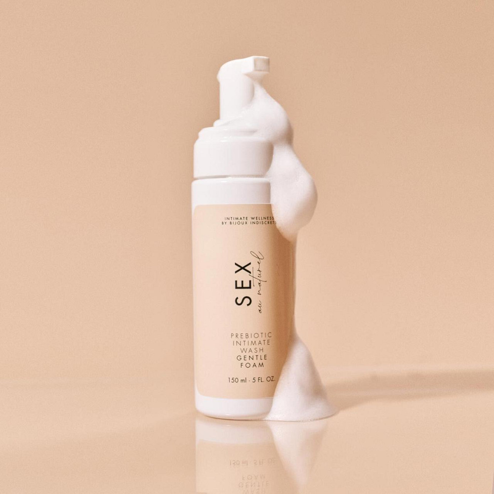 Піна для інтимної гігієни Bijoux Indiscrets Sex Au Naturel Prebiotic Intimate Wash Gentle Foam 150мл Sex Aura Київ - фото 6