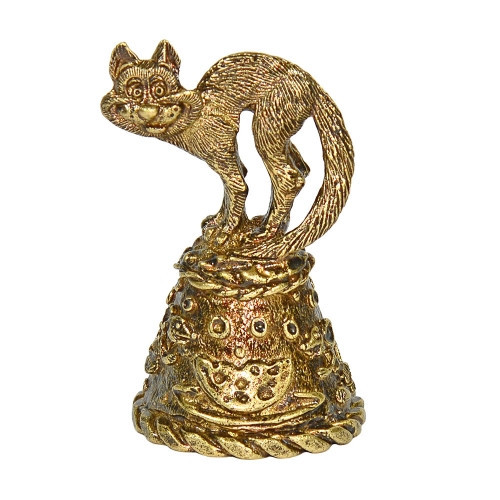 Дзвіночок бронзовий подарунковий Кіт Київ - фото 1