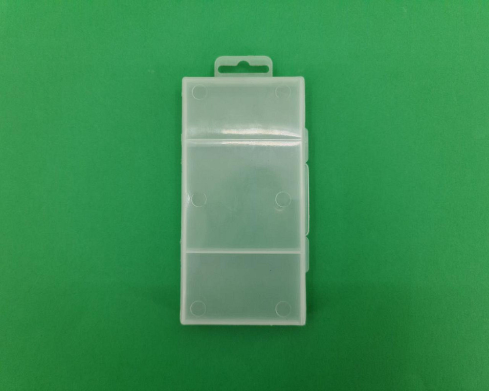 Коробка п / е з европодвесом 3 секція 134х67х19мм (50 шт) Харків - фото 1