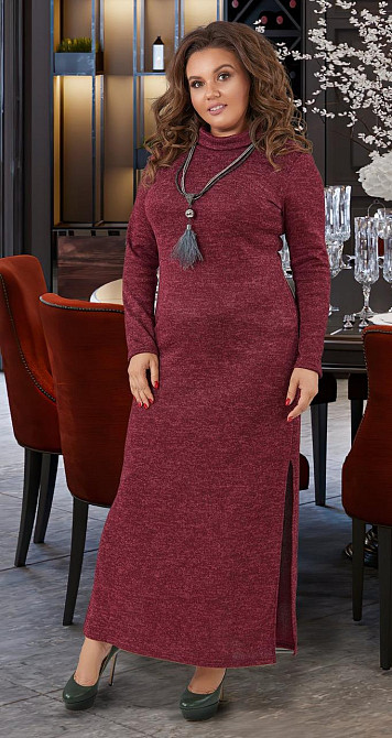 Длинное платье из ангоры (46) Киев - изображение 4