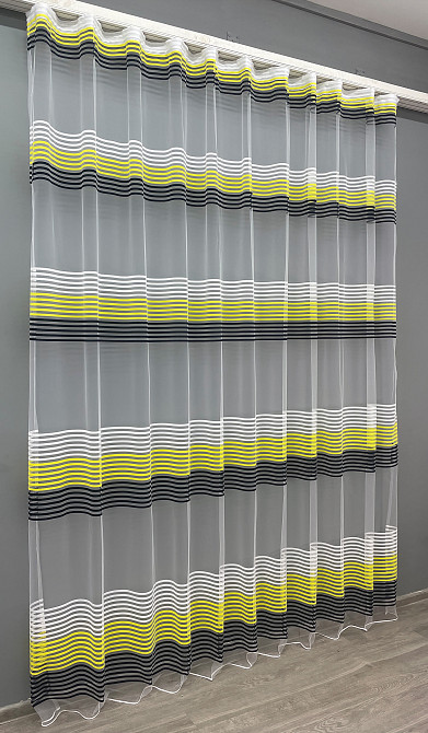 Тюль фатин полосы, коллекция 