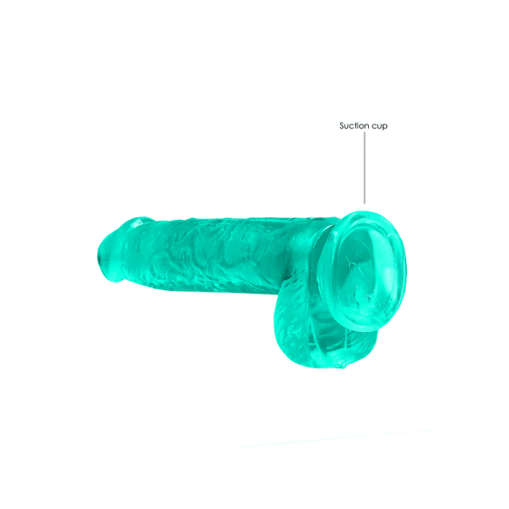 Фалоімітатор - Realrock Dildo 6" Turquoise Sex Aura Київ