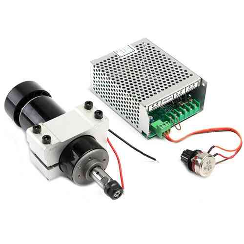 Шпиндель 500Вт для ЧПУ верстата, хомут і БЖ з регулятором обертів 110-220 В Київ