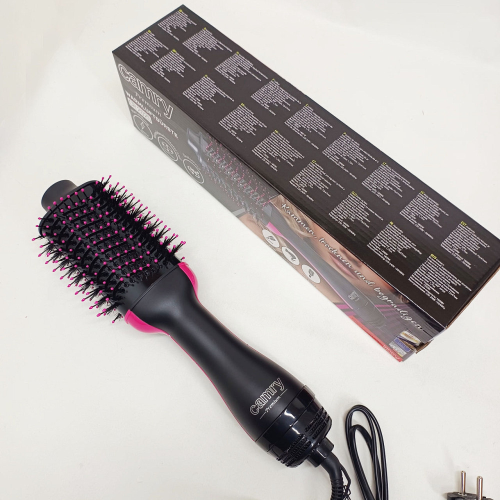 Фен-стайлер с насадками Camry CR 2025 1800Вт, Фен с разными насадками, Стильный фен для укладки волос BQ-92 Львов - изображение 7