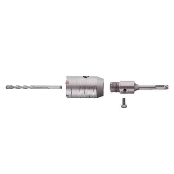 Свердло корончате по бетону 46 мм, перехідник SDS-Plus 100 мм INTERTOOL SD-7046 Киев