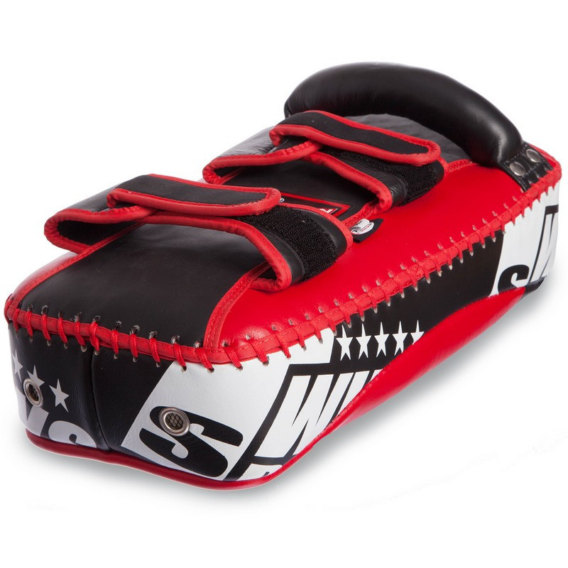 Пады для тайского бокса Тай-пэды TWINS FKPL2-43-M размер 37х19х9 см красный Киев - изображение 4