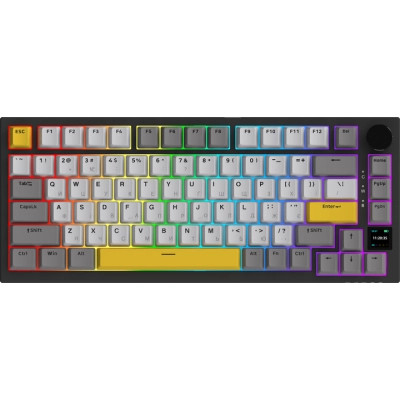 Клавіатура Ajazz AK820 Pro Flying Fish Switch Black RGB USB/Wireless/Bluetooth UA Black (AK820PRO-FF-BGY) Вінниця - фото 2