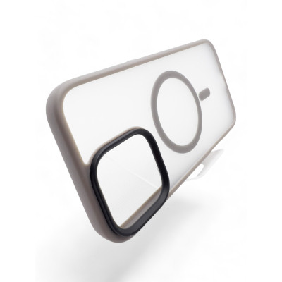 Чохол до мобільного телефона BeCover Metal Buttons Case (MagSafe) для Apple iPhone 16 Gray (712092) Вінниця - фото 3