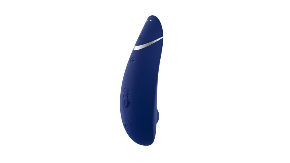 Вакуумный клиторальный стимулятор Womanizer Premium 2 - Blueberry, функции Autopilot и Smart Silence Sex Aura Киев - изображение 3