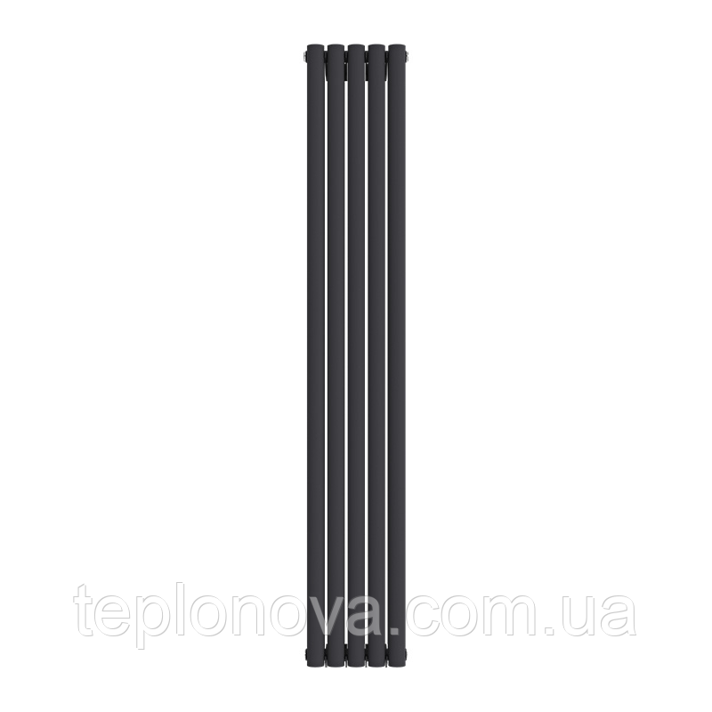 Дизайнерский радиатор 2000/295 (мм) чёрный мат IDEALE ADELE (универсальное подключение) 12 5/2000/295 Черновцы - изображение 7