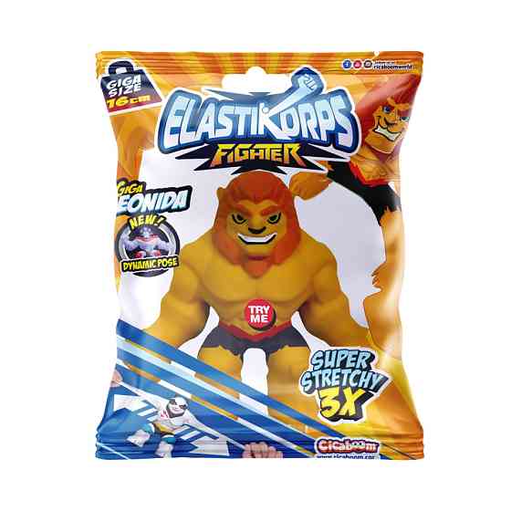 Стретч-іграшка Лев Леон C1016GF15-2021-6 серії "Fighter" Вінниця