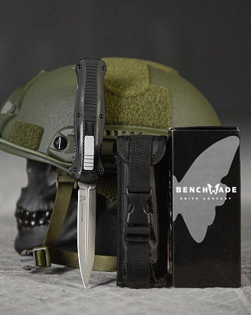 Нож выкидной Benchmade infidel black черный Киев - изображение 7