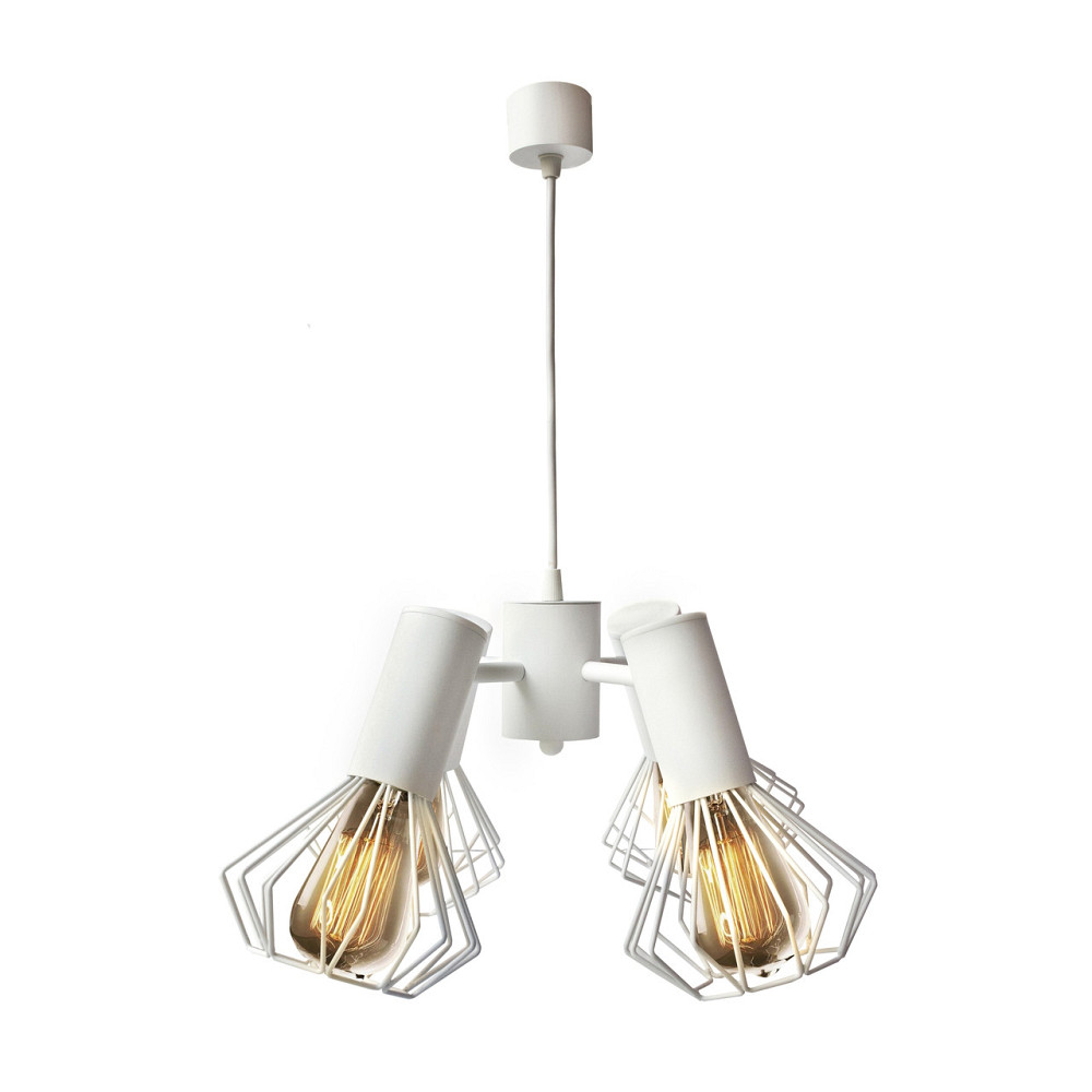 Люстра подвесная MSK Electric Diadem на четыре плафона Е27 NL 22153-4 WH Одесса - изображение 1
