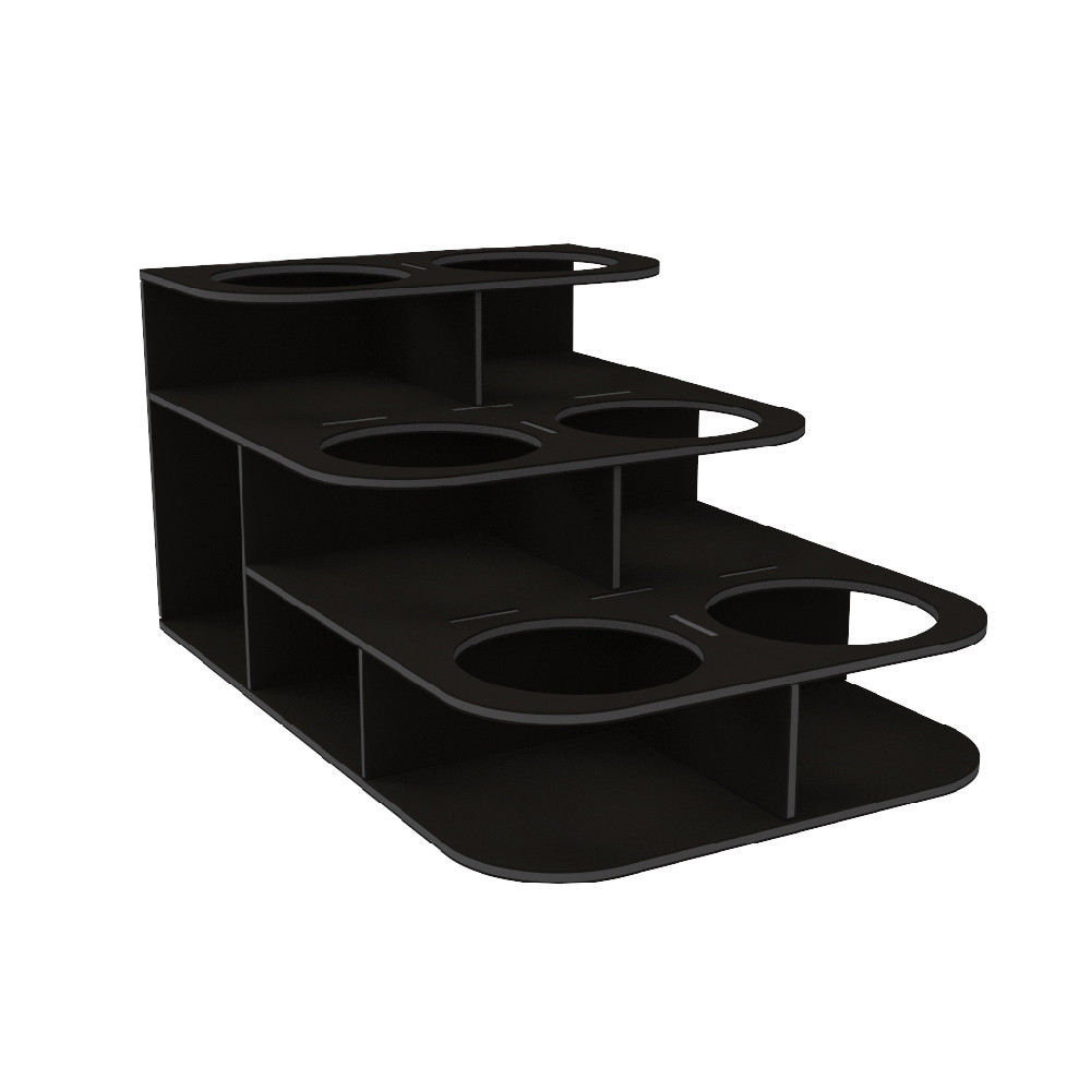 Підставка EKOSTAR для сиропів, чорна 220х350х175 мм, d - 90мм Київ - фото 2