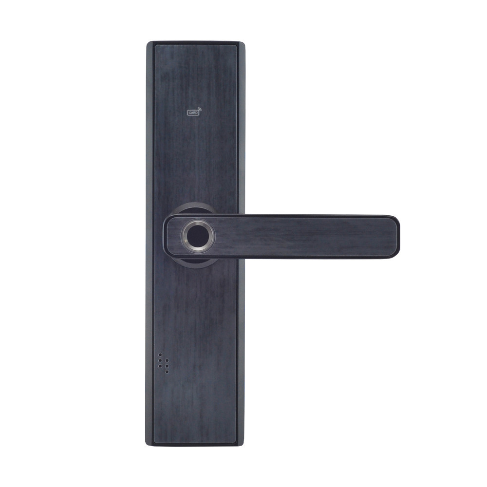 Замок біометричний автономний Trinix TRL-5108BTF Black Right з Bluetooth, зчитувачем відбитків пальців і карт Mifare (65-00029) Київ - фото 7