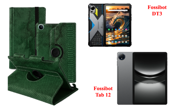 Чехол Spinner360 для планшета Fossibot DT3, Fossibot Tab 12, цвет Reptyliya Киев