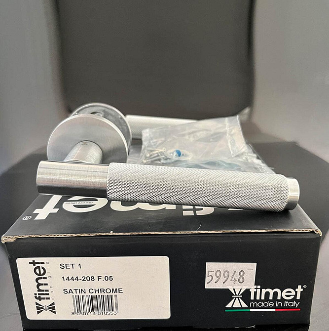 Ручка на розете Fimet Marion 1444-208 F05 матовый хром R ф / с Киев - изображение 2