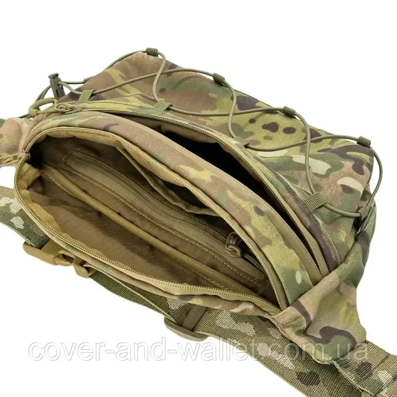 Тактическая сумка на пояс (бананка) мультикам с резинкой PS 1 Киев - изображение 1