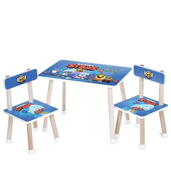 Дитячий столик M 501-24 стільниця 60 х 40 см, 2 стільчики Вінниця