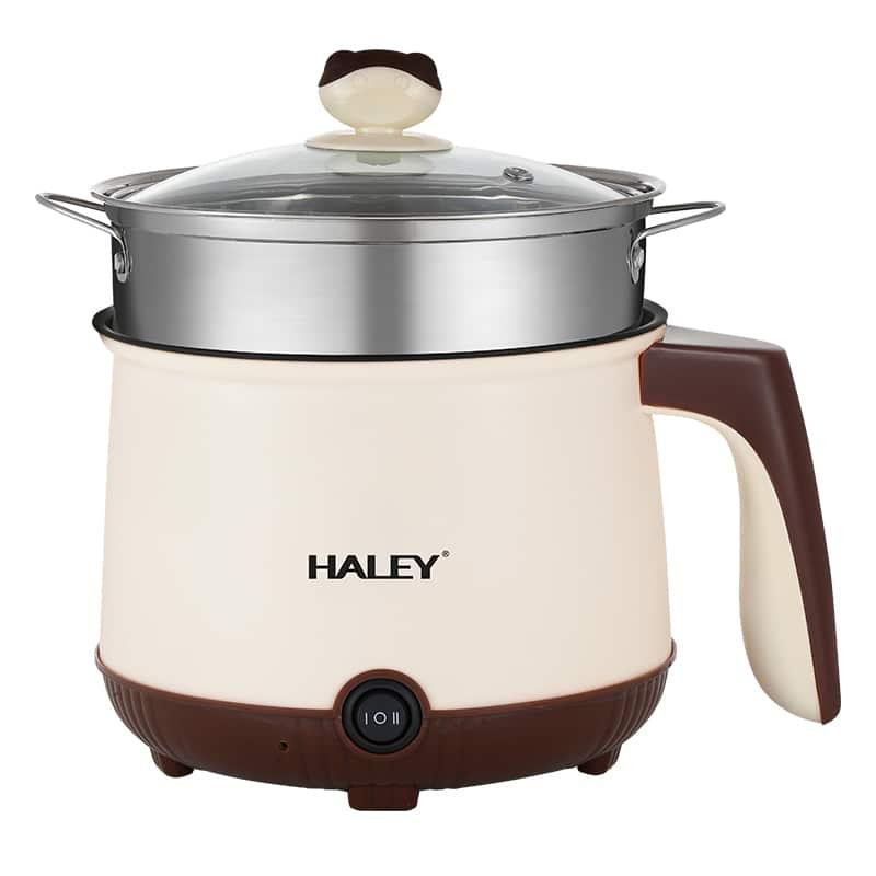 Багатофункціональна міні-електрокастрюля Haley HY-503 500Вт, компактний мультичайник для студентів та дому Одеса - фото 4