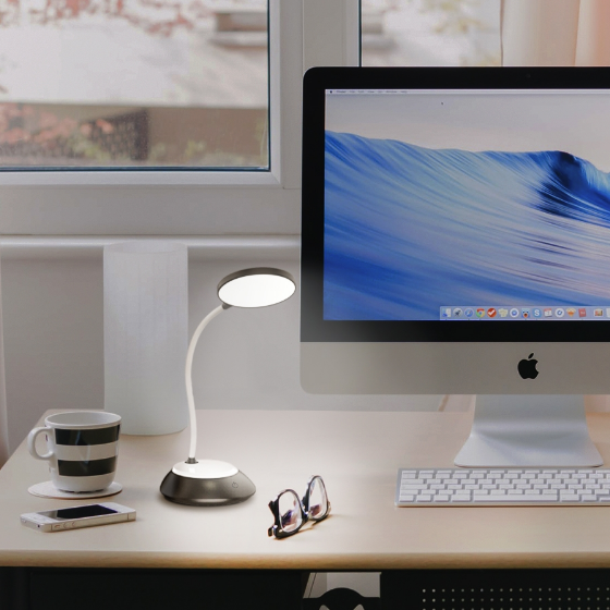 Лампа настільна LED 7W 3000-6500К з акумулятором USB чорний TLTF-022B Titanum Житомир - изображение 3