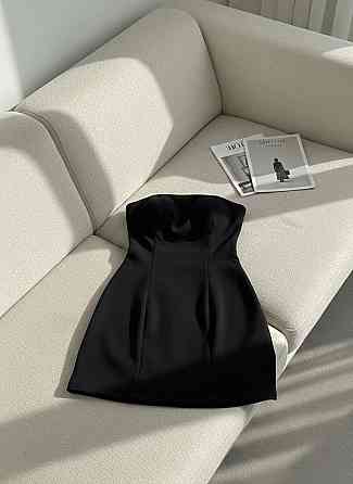 Жіноче стильне, романтичне мініплаття креп-костюмка Чорний, 44/46 Одеса