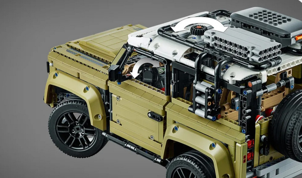 Конструктор Technic Land Rover Defender 2573 деталі (42110) сумісний з LEGO лего Киев - изображение 9