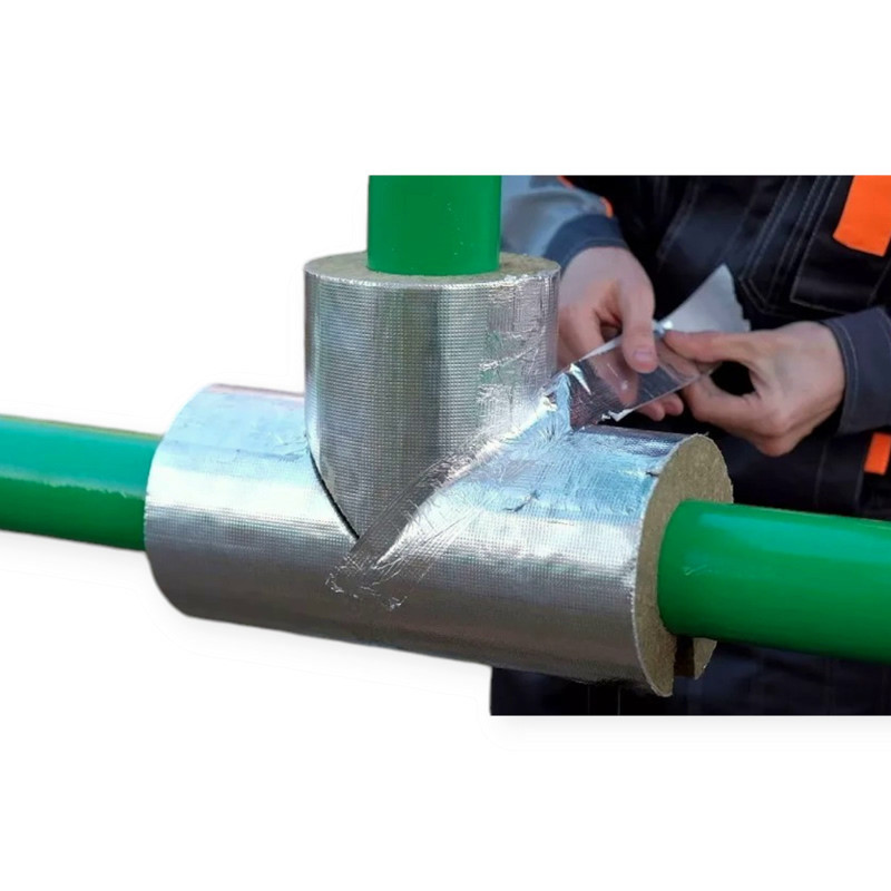 Скотч алюмінієвий 40м х 48мм, 90мкм Мукачево - фото 1