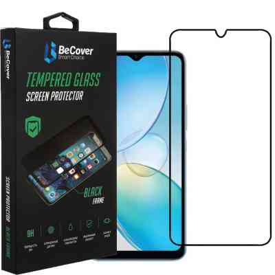 Скло захисне BeCover Infinix Hot 12і (X665B) Black (708540) Вінниця