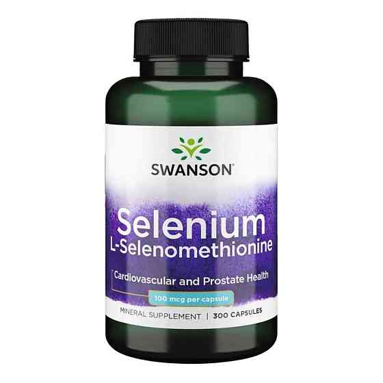 Selenium L-Selenomethionine 100mcg - 300cap Луцк
