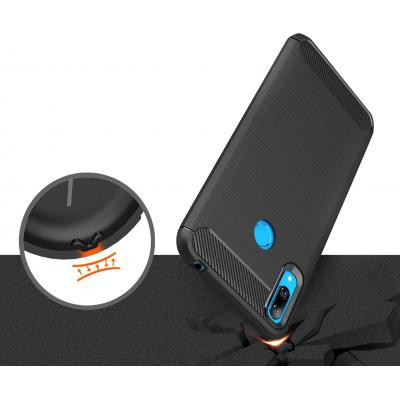 Чохол до мобільного телефона Laudtec для Huawei Y7 2019 Carbon Fiber (Black) (LT-HY72019B) Вінниця - фото 7