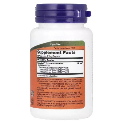 Вітамінно-мінеральний комплекс Now Foods Підтримка бактерій кишківника, Intestinal Bacteria Support, 60 вегет (NOW-02903) Вінниця - фото 2