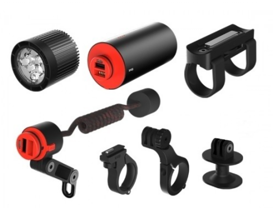 Комплект фара + набор креплений Knog PWR Mountain Kit 2000 Lumens POWERBANK Київ