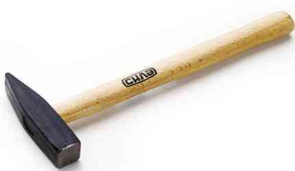 Молоток слюсарний, рукоятка з дерева, 500 г Харків