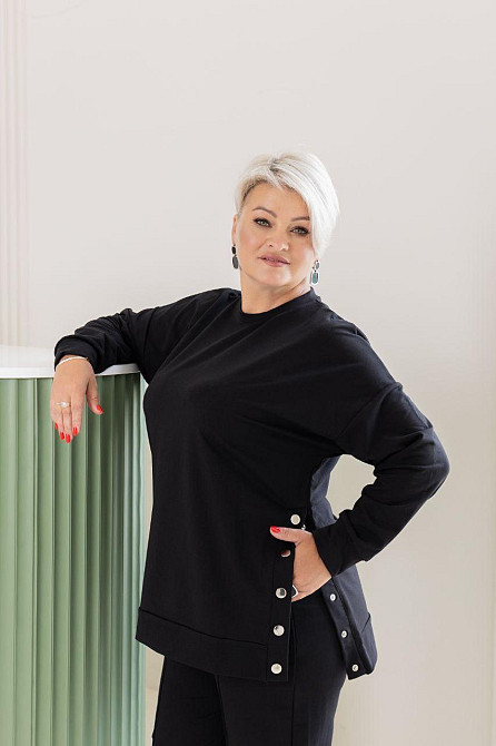 Жіночий стильний повсякденний костюм двунитка Одеса - фото 6