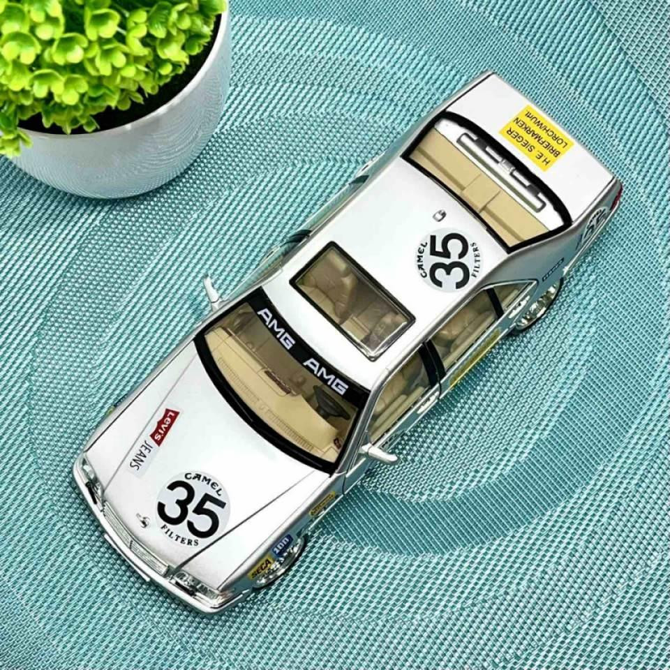 Машинка Авто Експерт Mercedes-Benz S-Class W140 металопластикова 1:24 звук світло інерція відчиняються двері капот багажник Сіра Чернигов - изображение 6