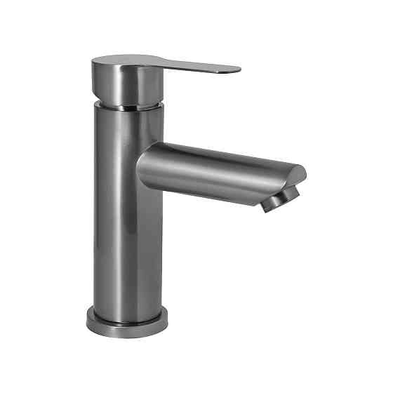 Змішувач для раковини Brinex Pure 001F низький Graphite BRIPUR001FGRP Київ