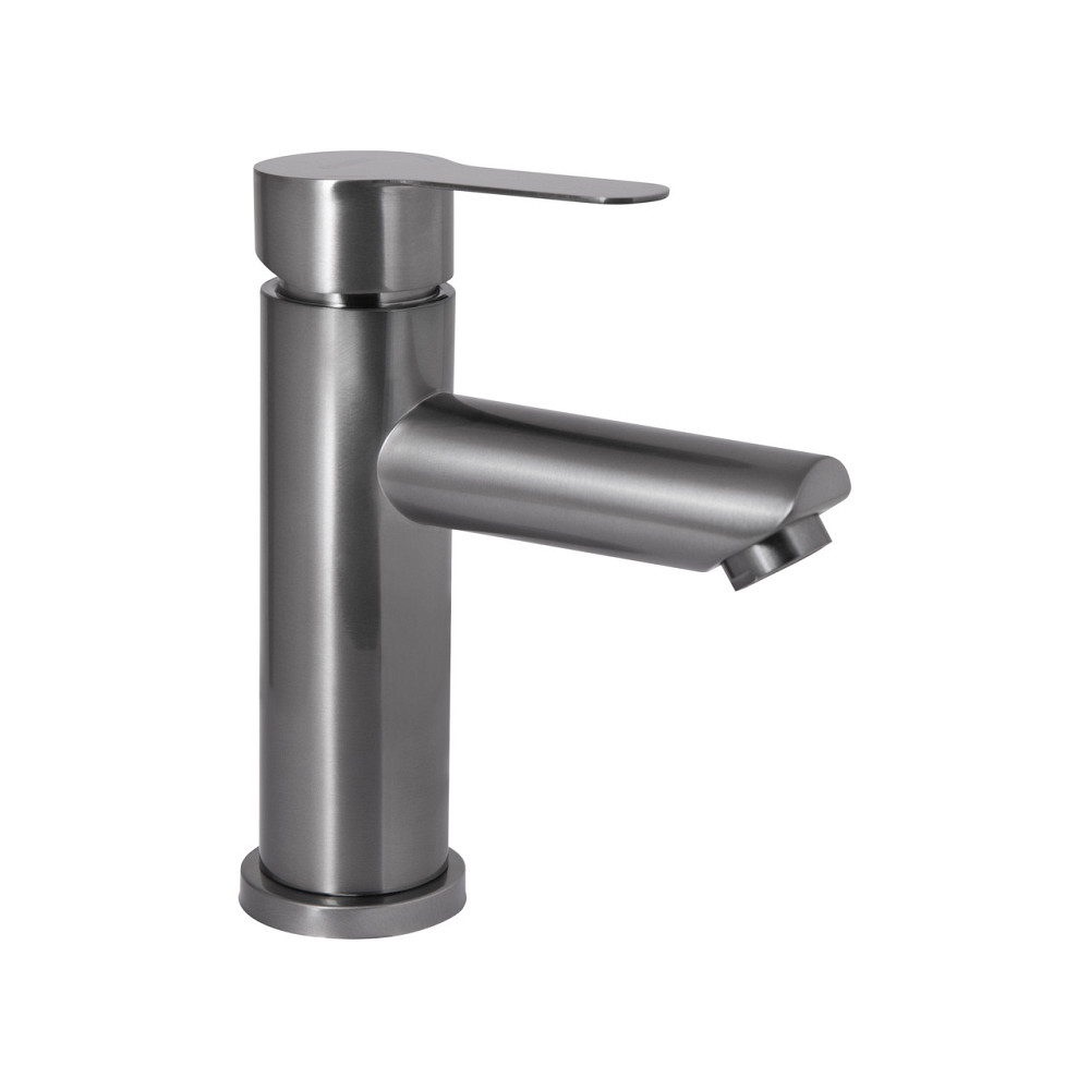 Змішувач для раковини Brinex Pure 001F низький Graphite BRIPUR001FGRP Київ - фото 1