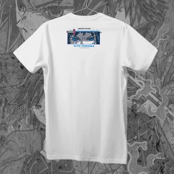 Футболка для підлітка хлопчика з принтом Клинок, рассекающий демонов Гію Томіока 4 WE Розмір 160 Anime10966 Дніпро