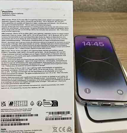 Айфон айфон 14 про, колір Deep Purple, 512 Гб, стан 9/10, Київ