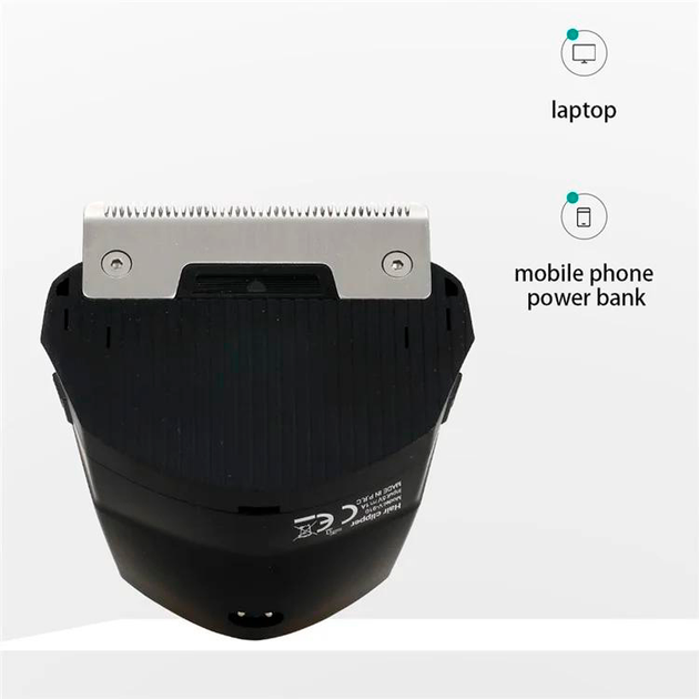 Машинка для стрижки водонепроникна VGR V-910 700 mAh (9 насадок) Київ - фото 3