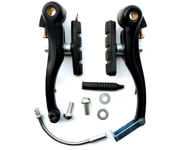 Тормоза ободные V-brake велосипедные Feel Fit, черные Бровары - изображение 1