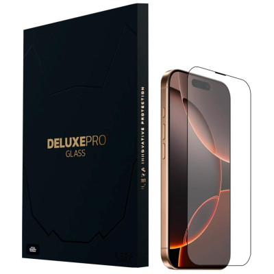 Стекло защитное iLera DeLuxe Original Glass iPhone 16 Pro (ILFCDL16PR) Винница - изображение 1