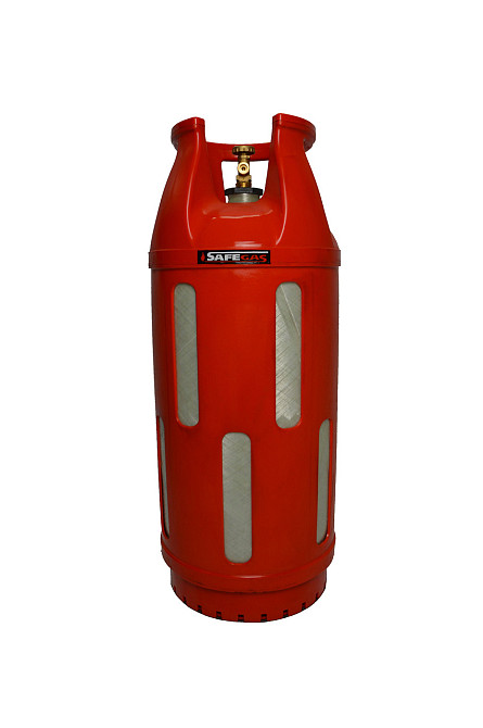 Композитний газовий балон 47 літрів з запобіжним клапаном CАVAGNA Італія або SAFEGAS. Київ - фото 1